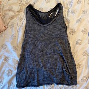 lululemon workout tank with built in sports bra
